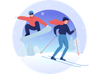 Kā droši pavadīt ziemas brīvlaiku?