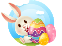 Saulainas un ģimeniskas Lieldienas!