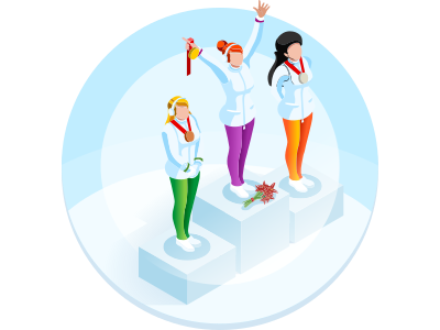 Tematiskie materiāli par ziemas olimpiskajām spēlēm