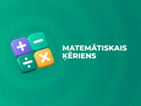 Aicinām 2.-12. klašu skolēnus pieteikties matemātikas konkursam “Matemātiskais ķēriens”!