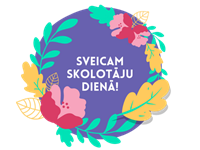 Sirsnīgi sveicam skolotāju dienā!