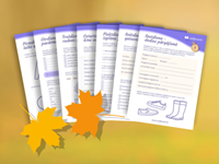 Darba lapas saturīgām skolēnu brīvdienām