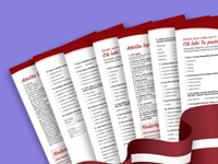 Izglītojoši materiāli valsts svētkiem