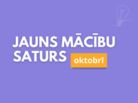 Uzdevumi.lv mācību satura jaunumi oktobrī (2025)