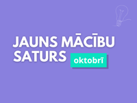 Uzdevumi.lv mācību satura jaunumi oktobrī (2026)