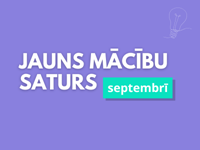 Uzdevumi.lv mācību satura jaunumi septembrī (2026)