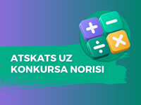 Atskats uz Uzdevumi.lv konkursu "Matemātiskais ķēriens" 