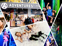 Piedzīvojumu parka ADVENTURES’ Zone apmeklējums ar 20% atlaidi!
